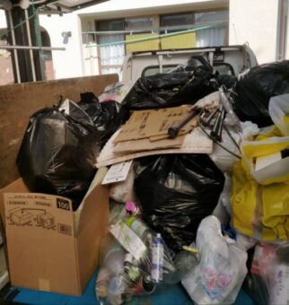 廿日市市にて管理物件の汚部屋清掃・残置物撤去を一括対応いたしました