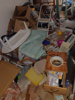 山口市にて急な入院で片付けが必要になったゴミ屋敷をスピーディに片付けました